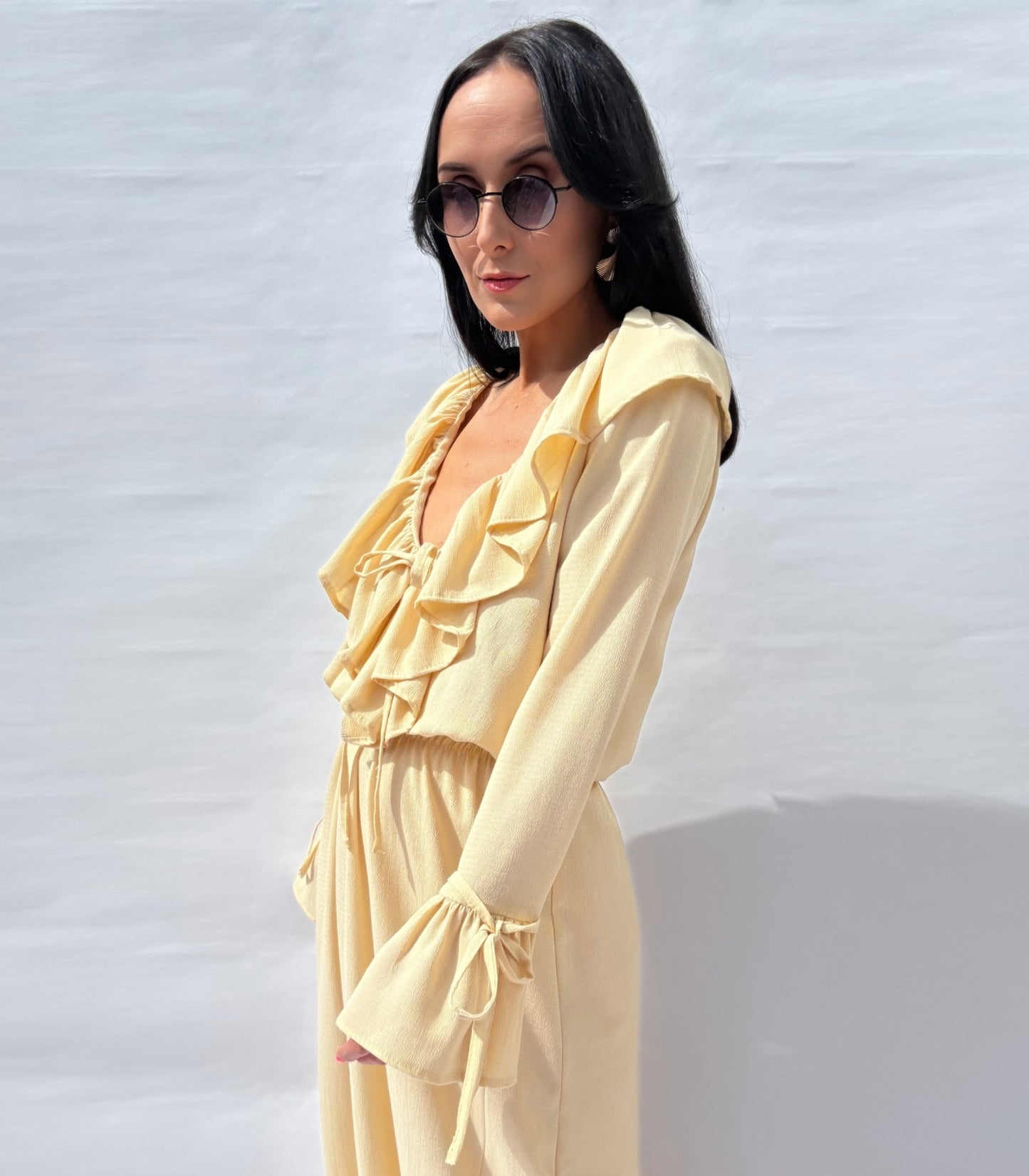 Sienna Dress – Limited Edition Boho Yellow Dress in Dreamy Butter Hue